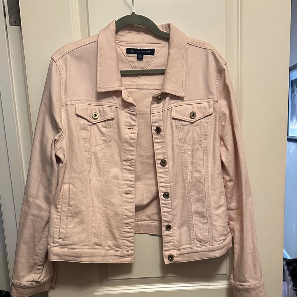 Tommy Hilfiger Light Pink Jean Jacket
